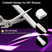 TheDisplayOutlet Outdoor Rope Light RGBW Neon Strip App Music Sync RF Remote Image