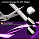 TheDisplayOutlet Outdoor Rope Light RGBW Neon Strip App Music Sync RF Remote Image