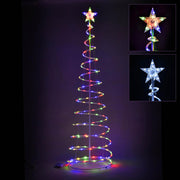 6' LED Lighted Xmas Spiral Tree