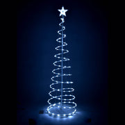 6' LED Lighted Xmas Spiral Tree