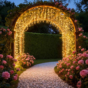 TheDisplayOutlet 200' Mini Christmas String Lights Outdoor 110V Warm White Image