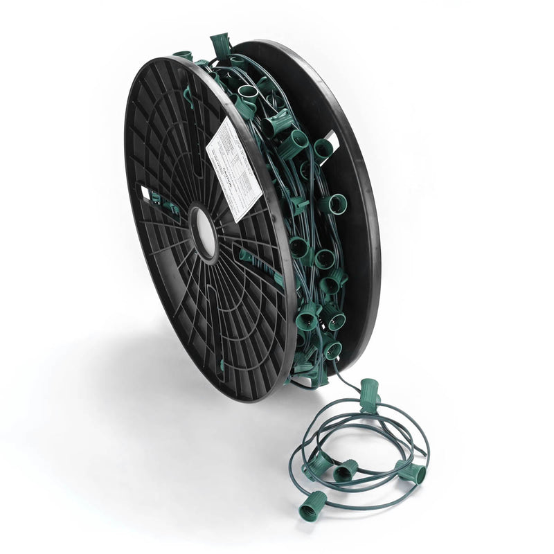 C9 Light Stringer Bistro Outdoor String Light 120V