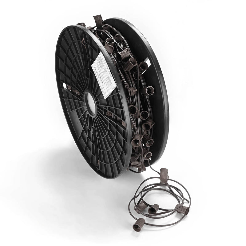 C9 Light Stringer Bistro Outdoor String Light 120V