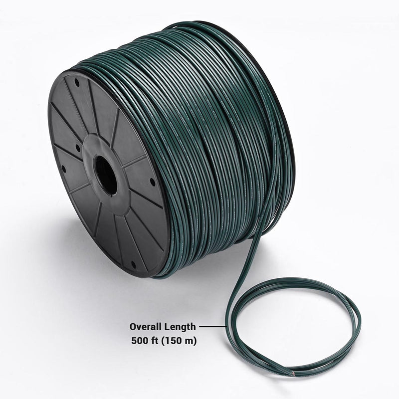 500ft Outdoor Electrical Zip-Cord Wire SPT-1 w/ Plugs & End Caps