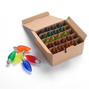 C9 Light Bulbs with E17 Base 25ct/pk