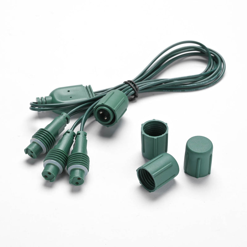 Mini LED String Lights Splitter Connectors 10ct/pk