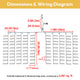 TheDisplayOutlet 9,000LEDs, Icicle Christmas Lights (10x) 29.5ft, 120V, 2700K Image