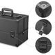 Portable Train Case with Trays Locks