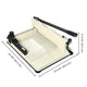 TheDisplayOutlet 12" Steel Manual Guillotine, Paper Cutter and Trimmer(400-sheet capacity) Image