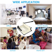 TheDisplayOutlet 12" Steel Manual Guillotine, Paper Cutter and Trimmer(400-sheet capacity) Image