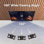 TheDisplayOutlet 177" 16:9 Matt White Projector Screen Material Image