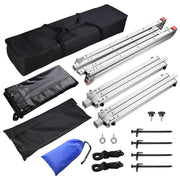 TheDisplayOutlet Portable Freestanding Front Projector Screen w/ Legs 100" 16:9 Image