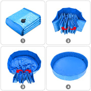 Potable Pool for Dogs Kids Pet Swimming Bathing