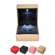 Engagement Ring Box with Light for Wedding Proposal