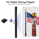 TheDisplayOutlet Flag Pole Carrying Bag for 20-30ft Telescoping Pole Image