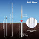 TheDisplayOutlet Aluminum Antenna Mast for Starlink, Car Dealership Events, 14ft Silver Image