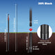 TheDisplayOutlet Aluminum Antenna Mast for Starlink, Car Dealership Events, 30ft Black Image