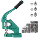 TheDisplayOutlet Grommet Machine Hand Press Tool #0 #2 #4, Nickel Image