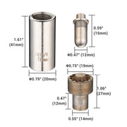 TheDisplayOutlet #2 Eyelet Press Dies for Automatic Grommet Machines Image