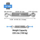 TheDisplayOutlet 4" M6 Stainless Hook-Eye Turnbuckles for 1/8" Batting Cage Cable 8ct. Image