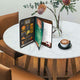 Clear Menu Covers 8.5x11 Black Menu Holder