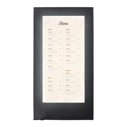 LED Backlit Menus Illuminated with Adaptor