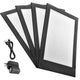 LED Menu Cover Illuminated Menus 8.5x14 with Adaptor