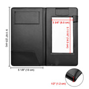 TheDisplayOutlet Custom LED Bill Check Presenter Illuminated Area 5x9 5ct/pk Image