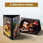 Table Tent 3-Panel Cards Holder