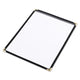 Clear Menu Covers 8.5x11 Black Menu Holder
