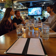 Clear Menu Covers 4.25x11 Drinks Wine Menu Holder 30ct/pk