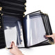 Clear Menu Covers 8.5x11 Black Menu Holder