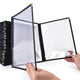 Clear Menu Covers 8.5x11 Black Menu Holder