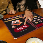 Wine Red Clear Menu Covers 8.5x14