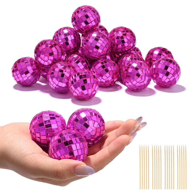 1.6in Small Mirror Disco Ball in Bulk 20ct/pk