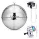 Disco Light for Party (RGB Light, 16" Mirror Ball & Motor)