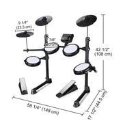 Electronic Drums for Kids Adults Beginners Headphones included