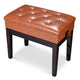 Adjustable Piano Bench with Storage 23x13" Seat