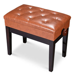 Adjustable Piano Bench with Storage 23x13