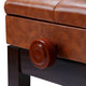 Adjustable Piano Bench with Storage 23x13" Seat