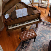 Adjustable Piano Bench with Storage 23x13" Seat