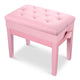 Adjustable Piano Bench with Storage 23x13" Seat