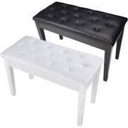 TheDisplayOutlet Duet Piano Bench with Storage 29x13" Seat Image