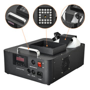 Vertical Smoke Fog Machine with Lights Remote DMX 20,000CFM