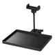 TheDisplayOutlet Plastic Tray for Flyer with Clamp Fits 9/16" to 1 3/4" Poles Image