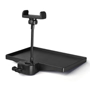 TheDisplayOutlet Plastic Tray for Flyer with Clamp Fits 9/16" to 1 3/4" Poles Image