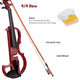 TheDisplayOutlet 4/4 Electric Violin for Beginners Headphone Rosin Case Included Image
