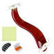 TheDisplayOutlet Violin Shoulder Rest 3/4-4/4 Soft Pad Maple Wood Image