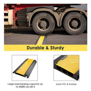 TheDisplayOutlet Cable Protector 3-Channel for 2" Power Cord/Hose Image