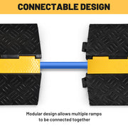 TheDisplayOutlet Cable Protector 1-Channel for 3.125" Power Cord/Hose Image